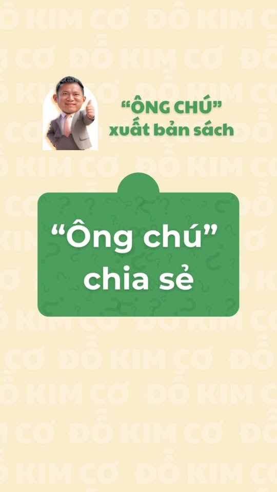 Ảnh bìa Ông chú xuất bản sách giới thiệu cuộc trò chuyện về công ty sách